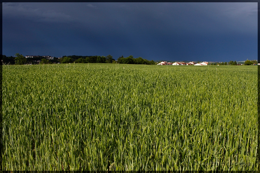 dunkle Wolken